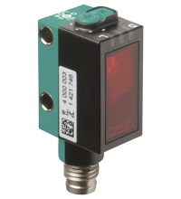 Pepperl&plus;Fuchs Photoelectric Sensor; Polar Retro; Rectangular; 6m Range; 10-30VDC; NPN/PNP Configurable (x2); LO/DO Configurable; M8 QD